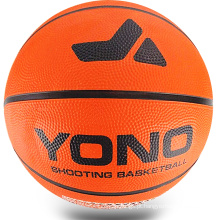 YNB002 Mini atacado de couro de borracha personalizar seu próprio treinamento de bola de basquete em massa